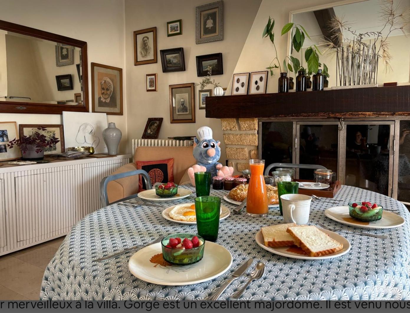 La Villa Plaisance - Maison Et Chambres D Hotes A Proximite De Chateaneuf-Du-Pape Bédarrides Dış mekan fotoğraf